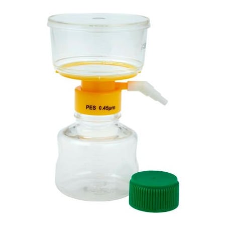 Celltreat CELLTREAT 250ml Filter System, 0.45 um PES Filter, 75mm Diameter, Sterile, 12/Case 229702